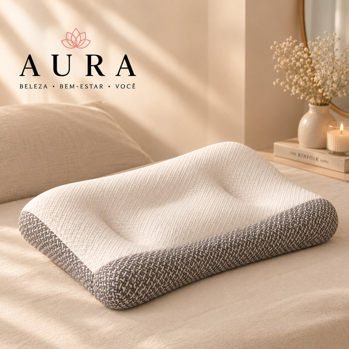 Almofada Ergonómica Antiestresse-AuraRest