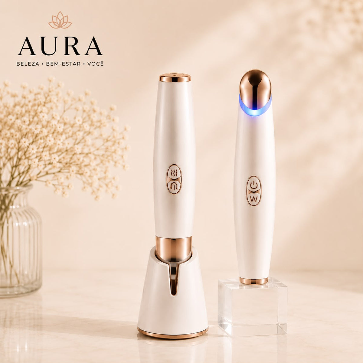 Massageador Elétrico-AuraPulse