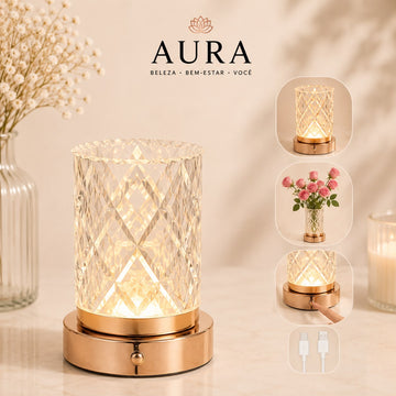 Luminária de Cristal Multifuncional-AuraLume